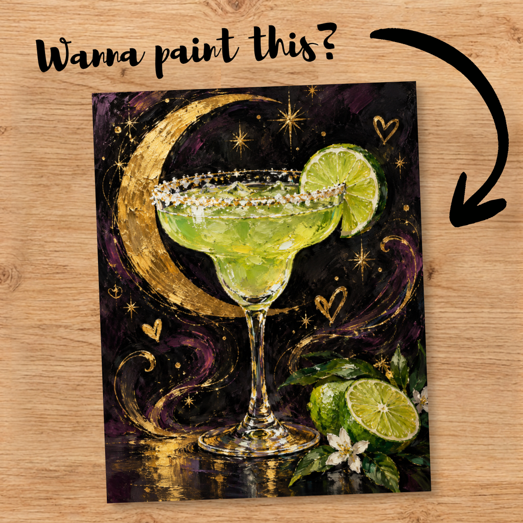 "Midnight Marg" DIY Painting Art Kit