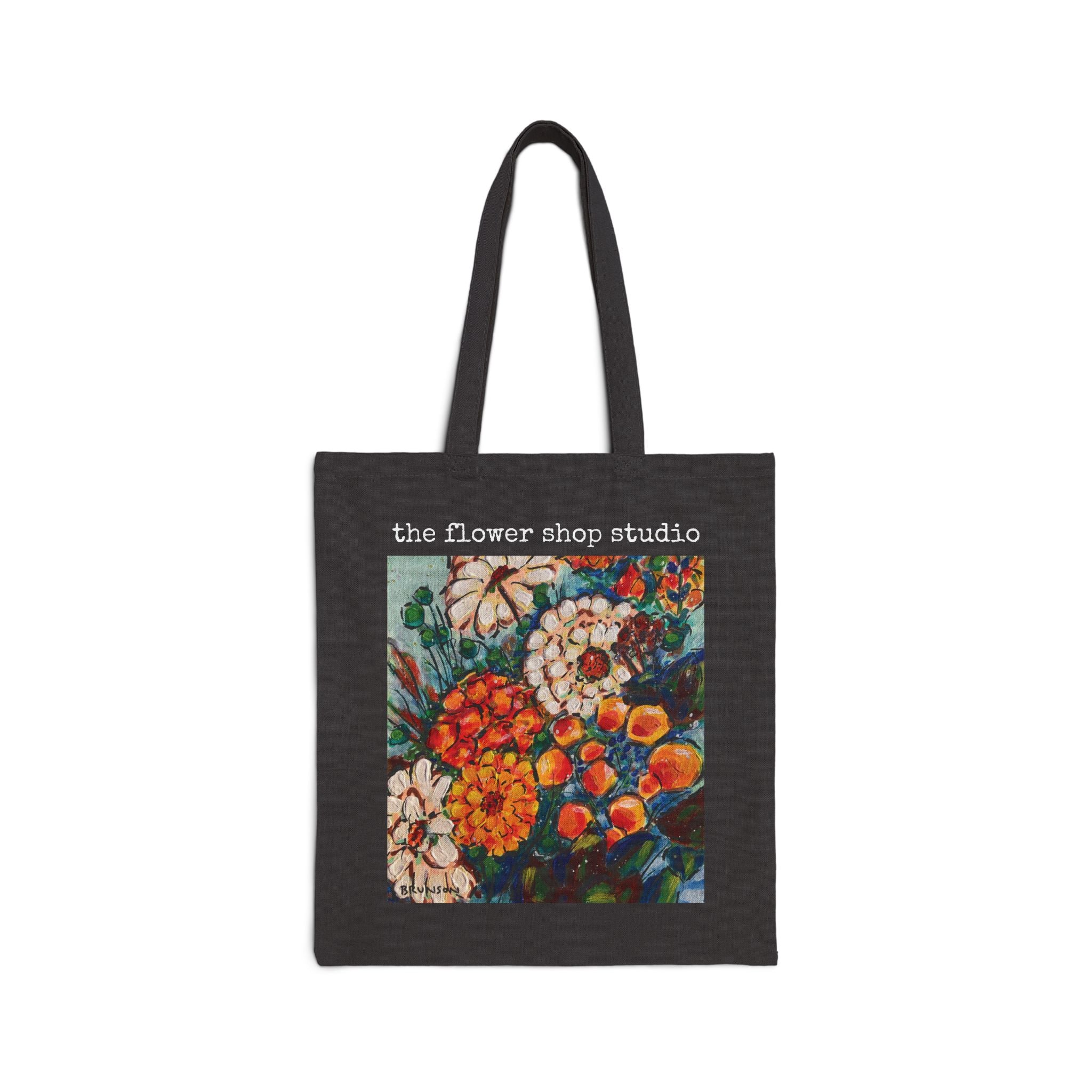 Marigold Mornings Canvas Tote Bag
