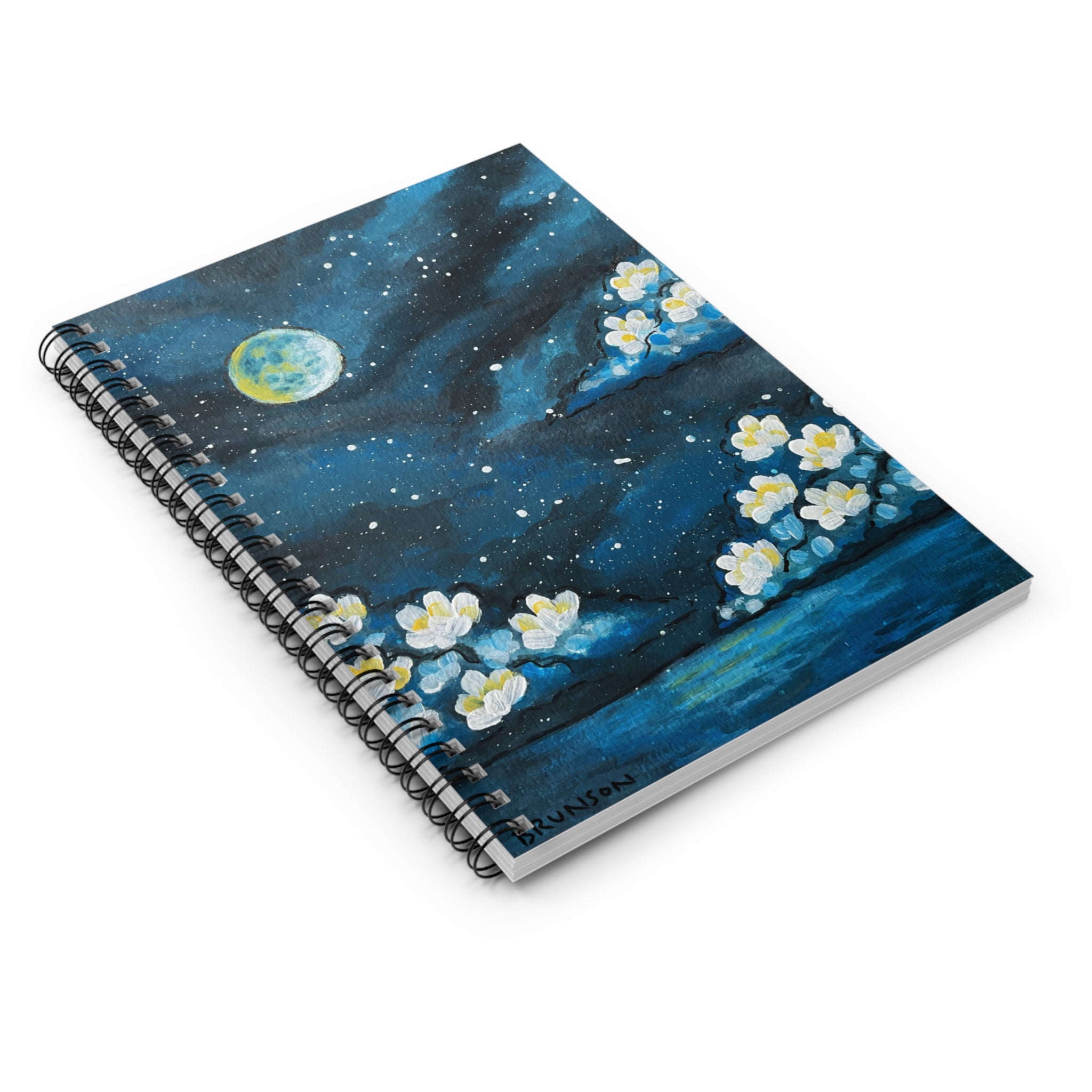 Lunar Blossoms Notebook