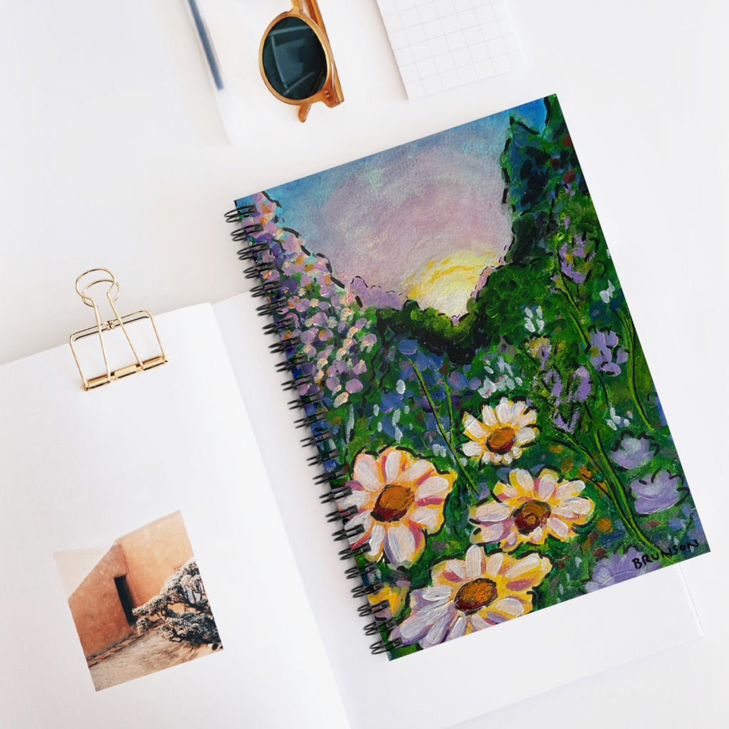 Wildflower Sunset Notebook