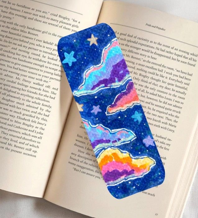 Nightsky Fine Art Bookmark 2x6"