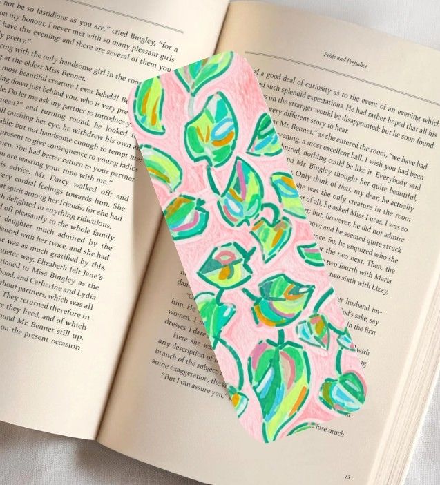 Wild Ivy Fine Art Bookmark 2x6"