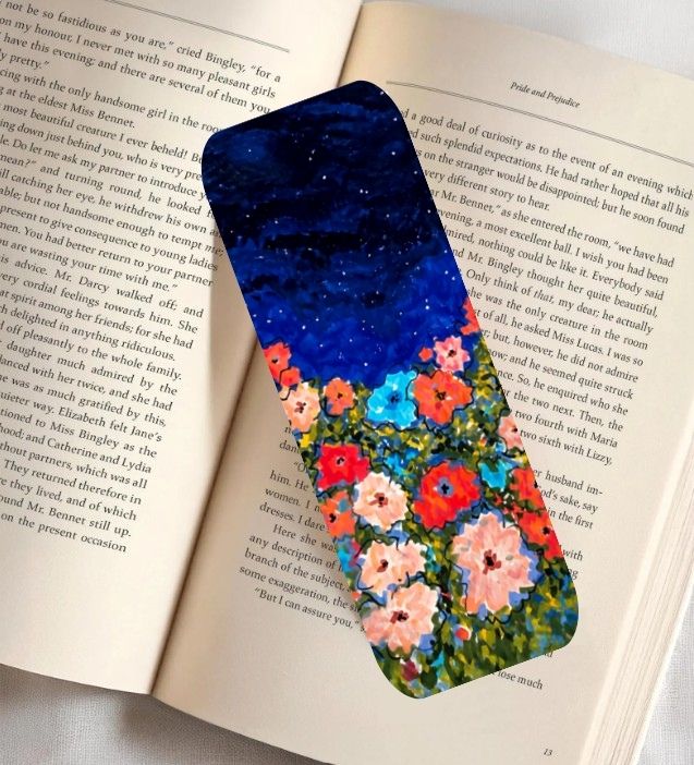 The Cosmos Fine Art Bookmark 2x6"