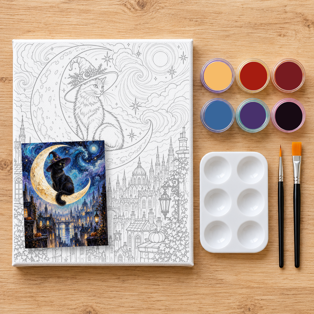 "Hangin Around" DIY Painting Art Kit
