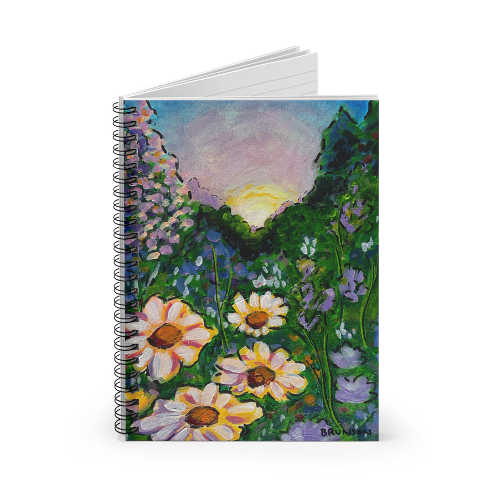 Wildflower Sunset Notebook