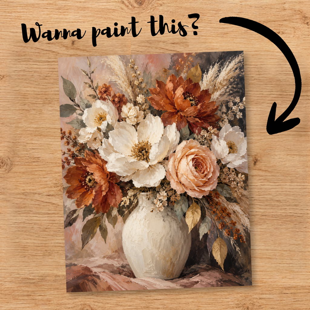 "Fall Bouquet" DIY Painting Art Kit