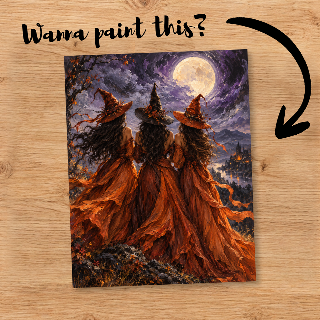 "Ghouls Night" DIY Painting Art Kit