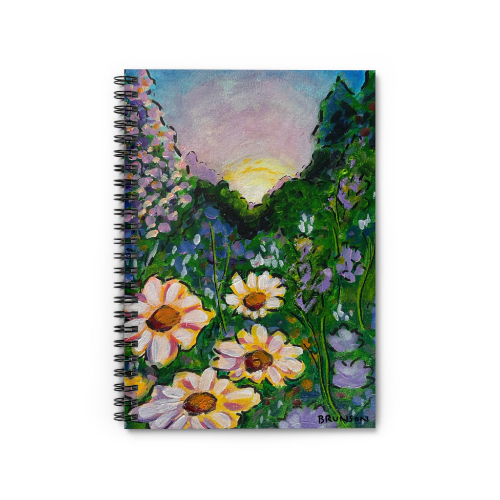 Wildflower Sunset Notebook