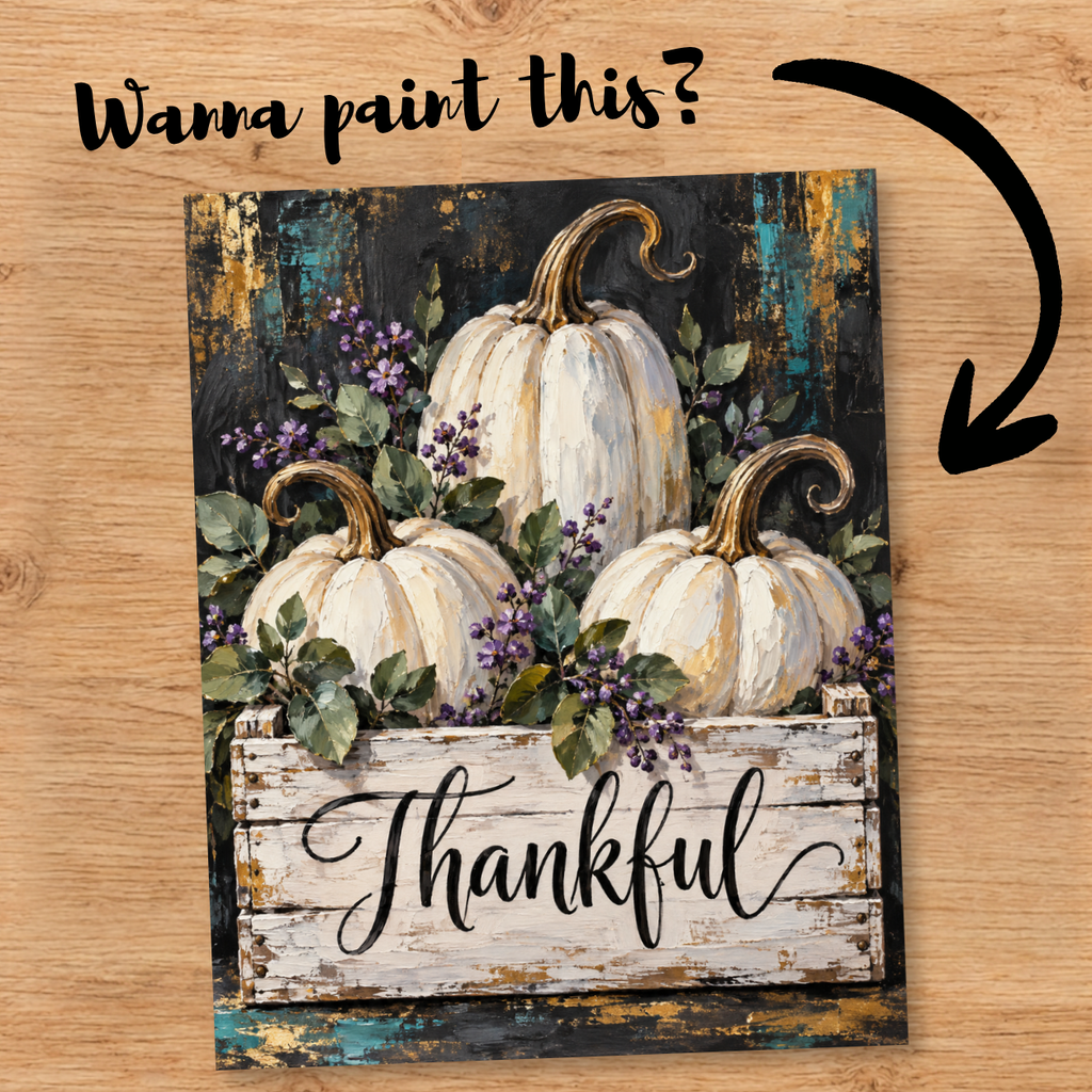 "Thankful" DIY Painting Art Kit
