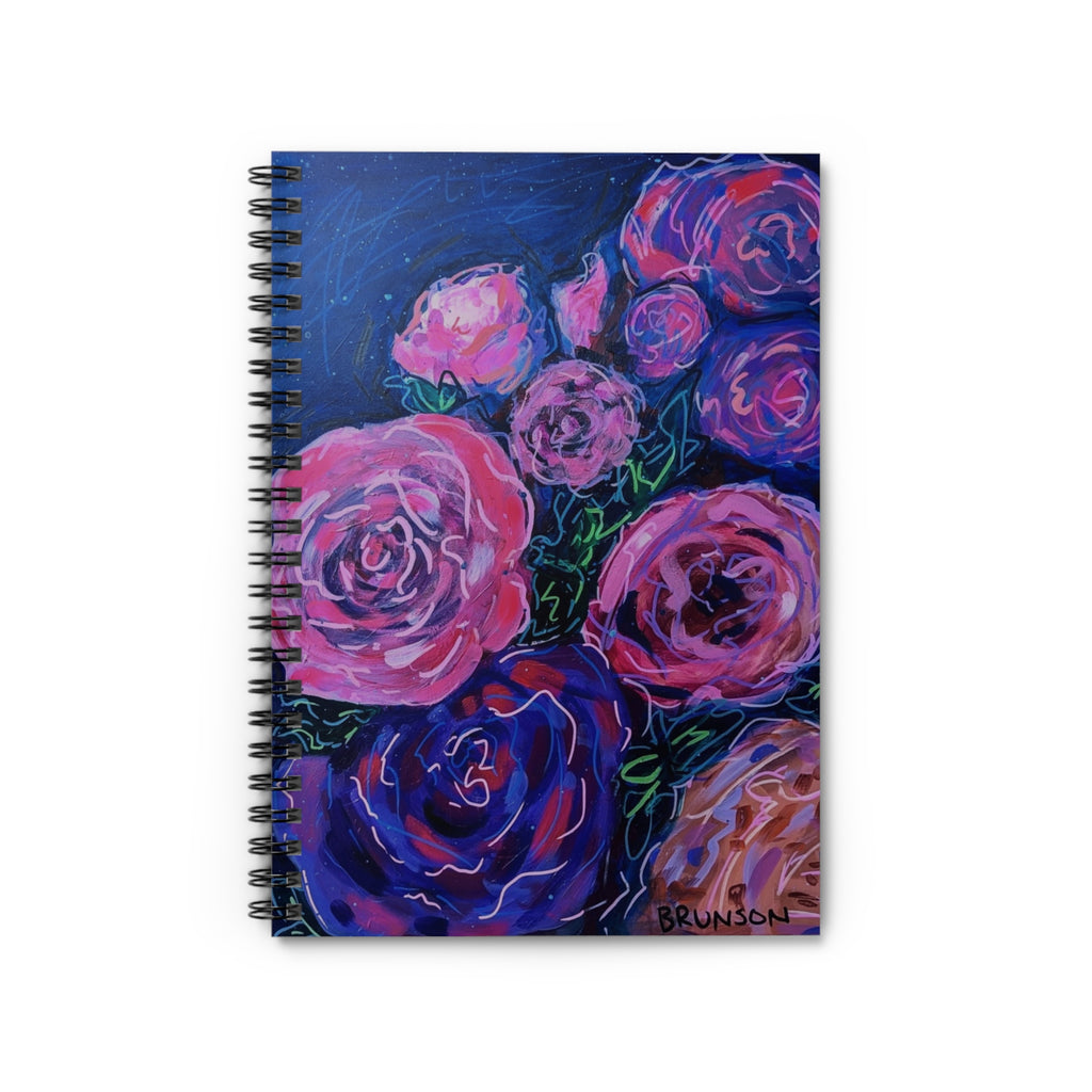 Midnight Roses Notebook