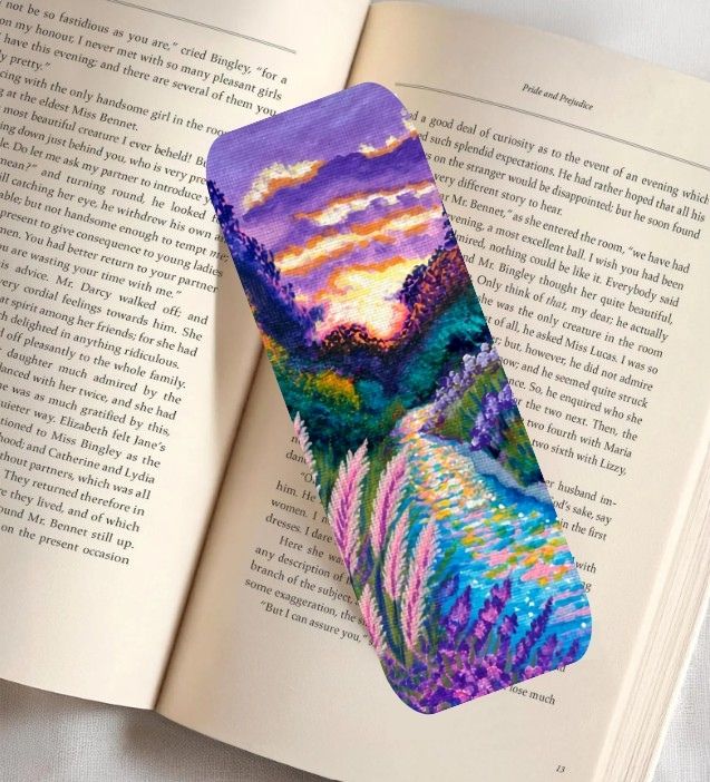 The River Fine Art Bookmark 2x6"
