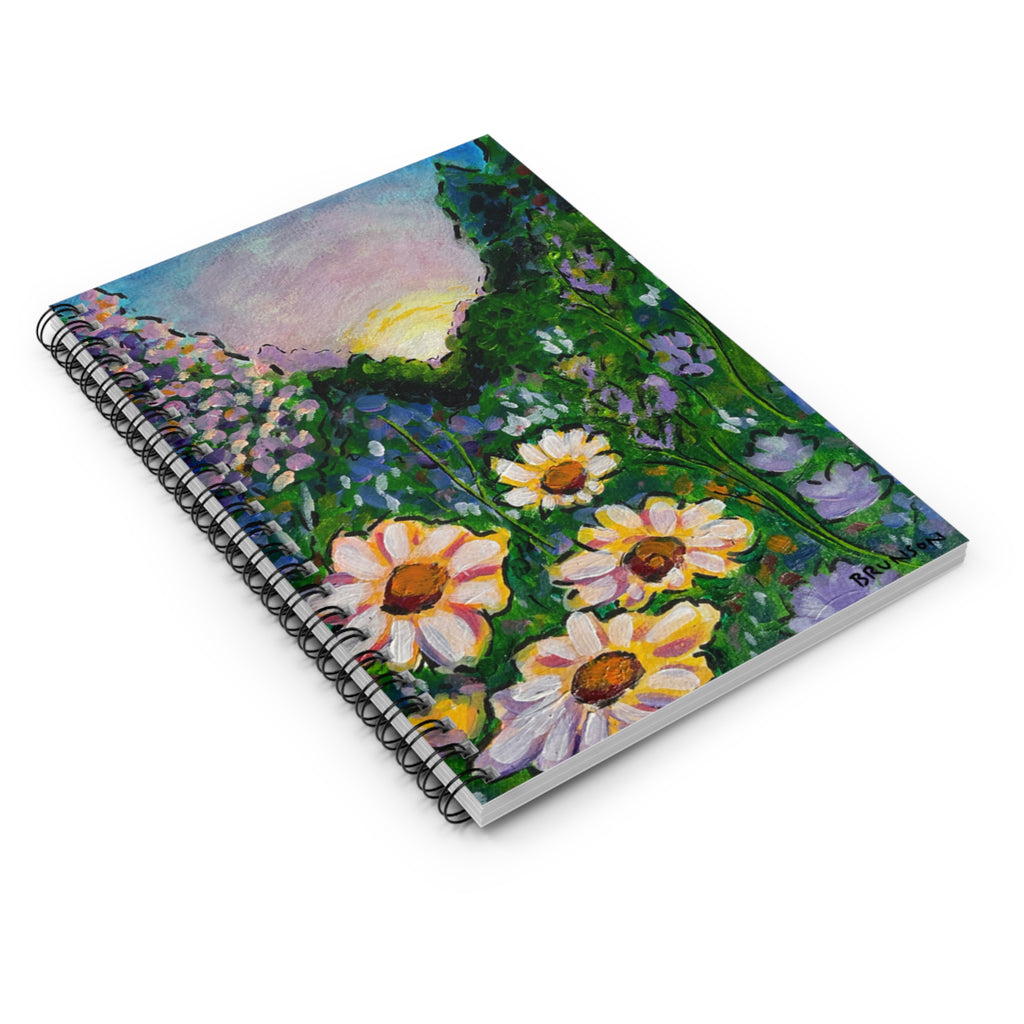 Wildflower Sunset Notebook