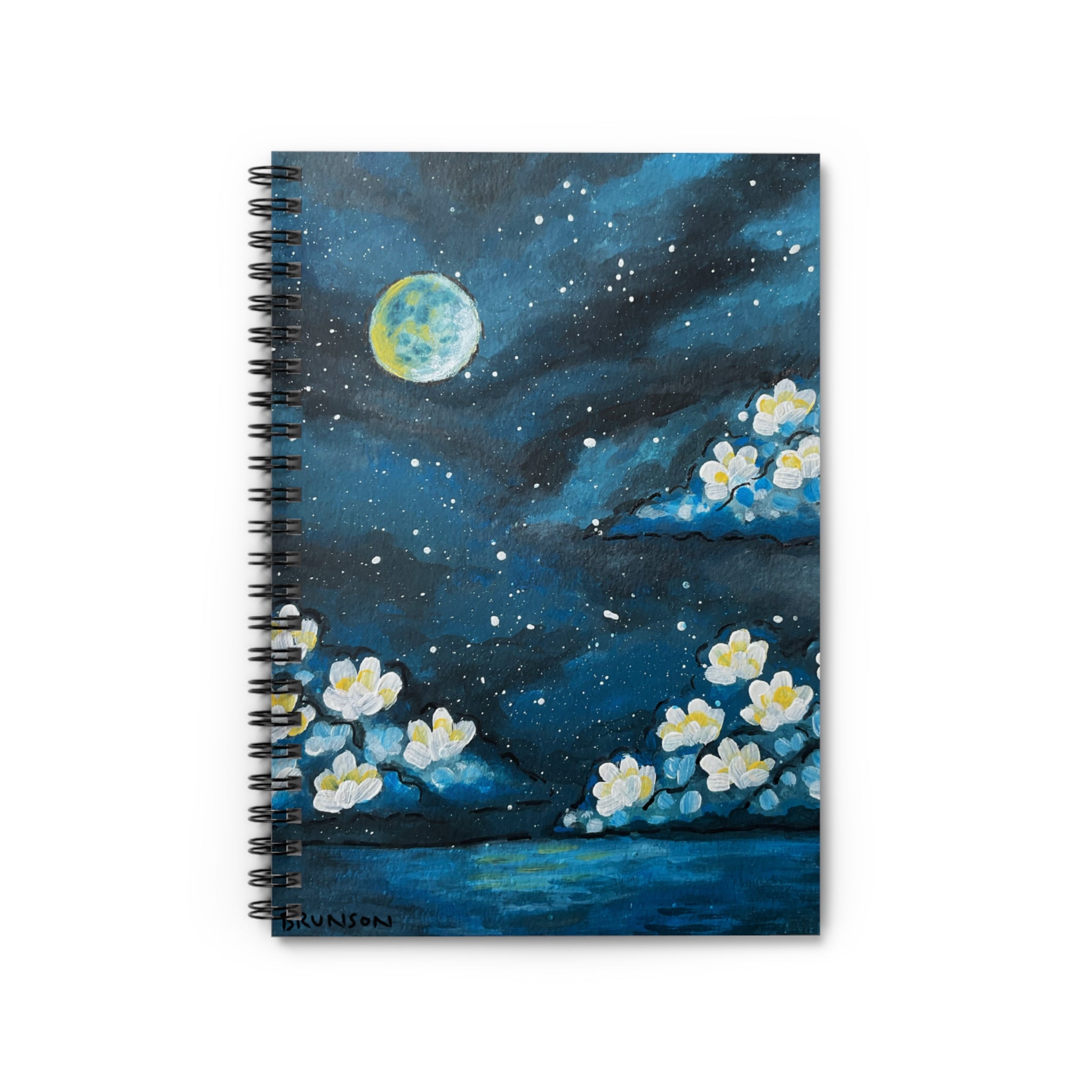 Lunar Blossoms Notebook