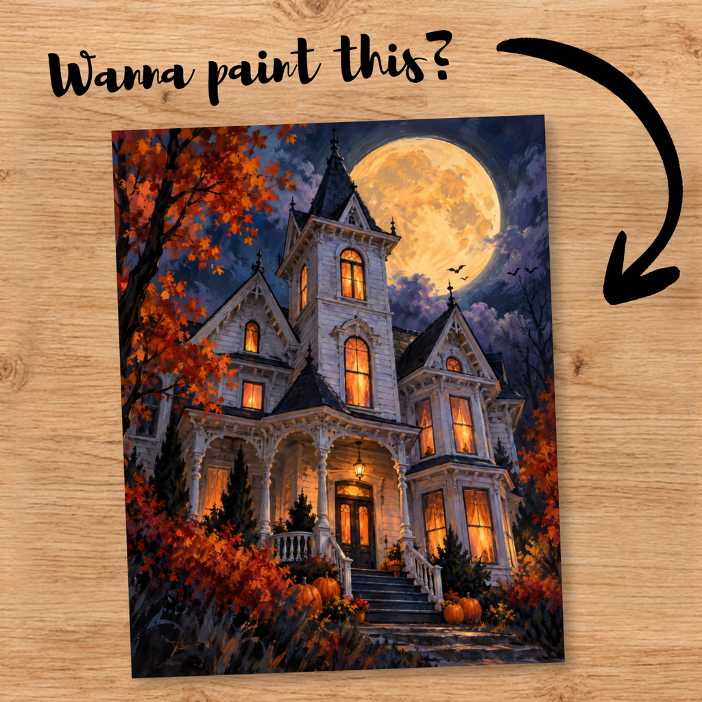 "Haunted House" DIY Painting Art Kit