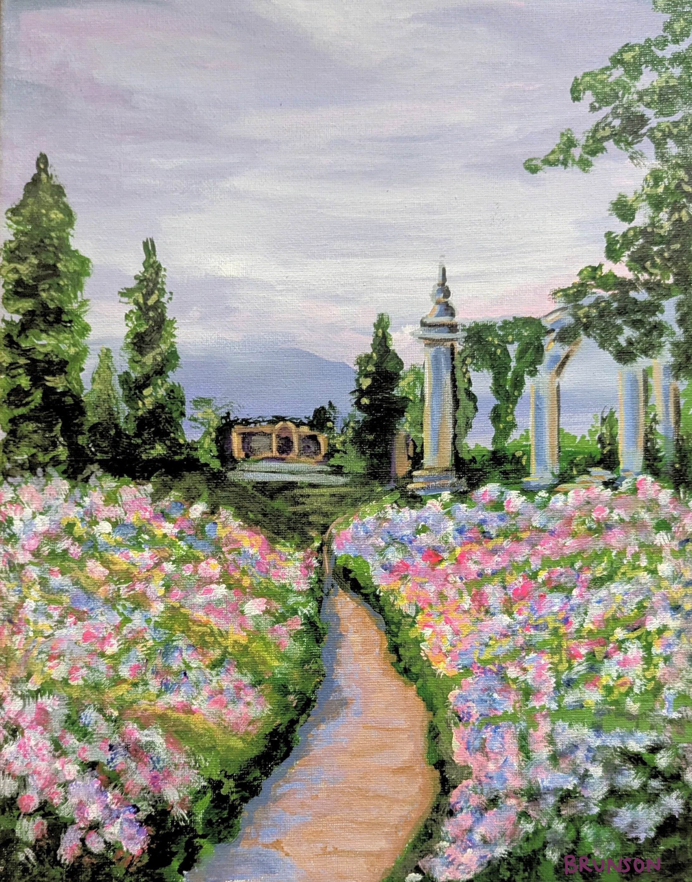 And the Gardens Beyond - Fine Art Print
