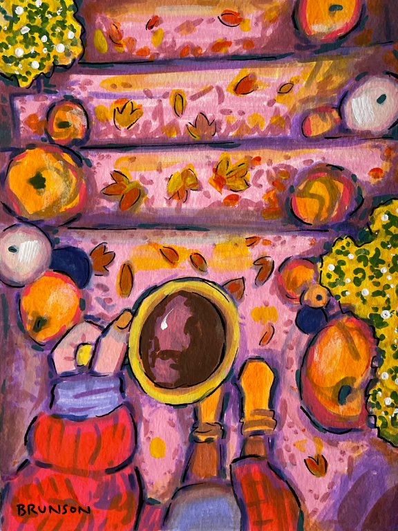 Autumn Morning 6x8" Fine Art Print