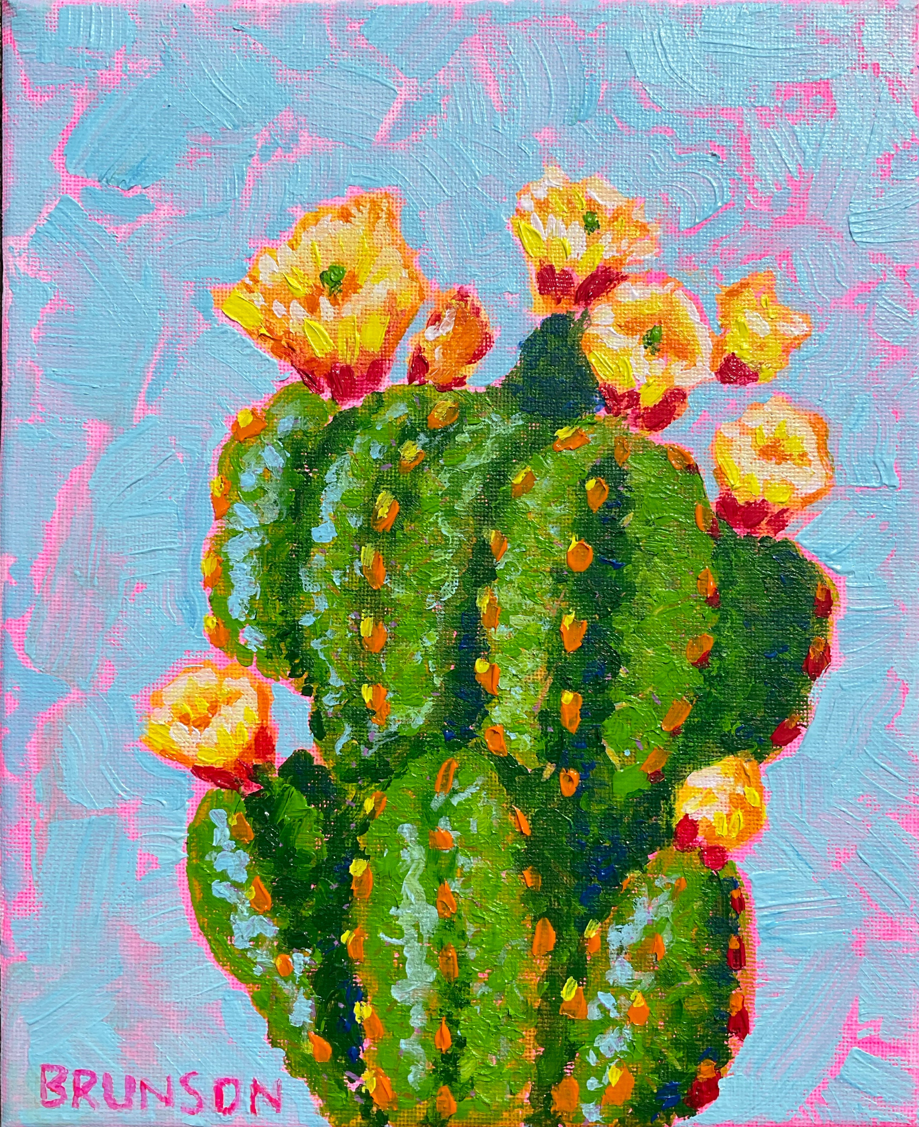 Endless Warmth - Original Acrylic Painting 8x10