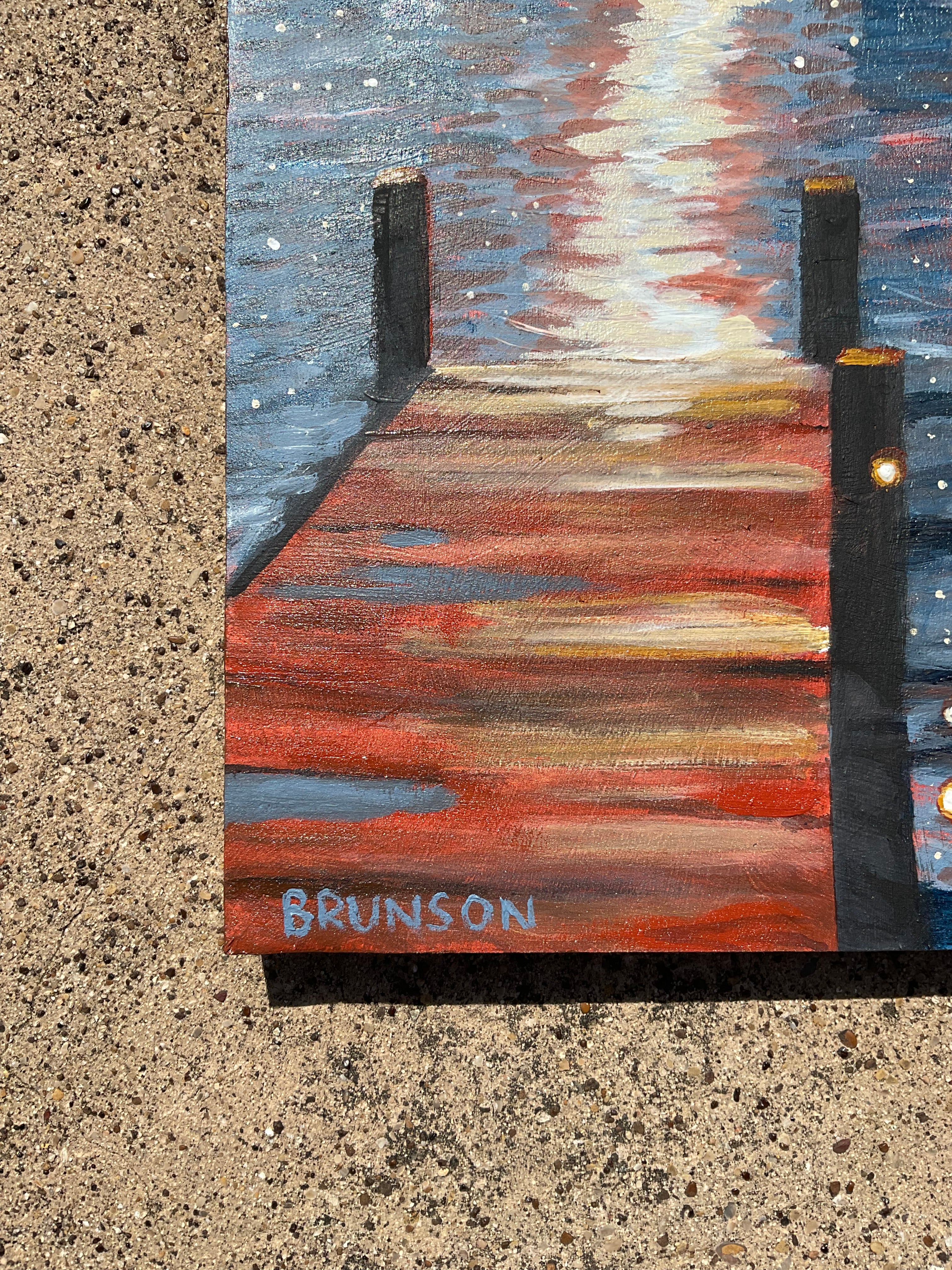 “As Summer Ends” 8x10 Original Acrylic