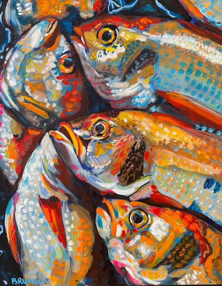“Better Together” 11x14 Original Acrylic