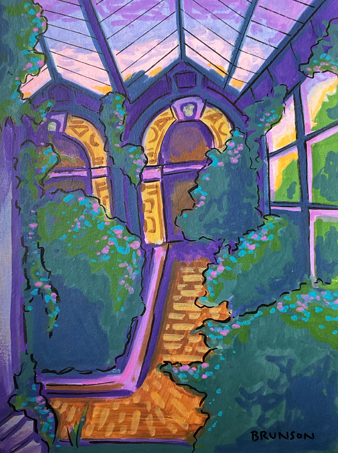 Phipps Conservatory #1 8x10" Fine Art Print