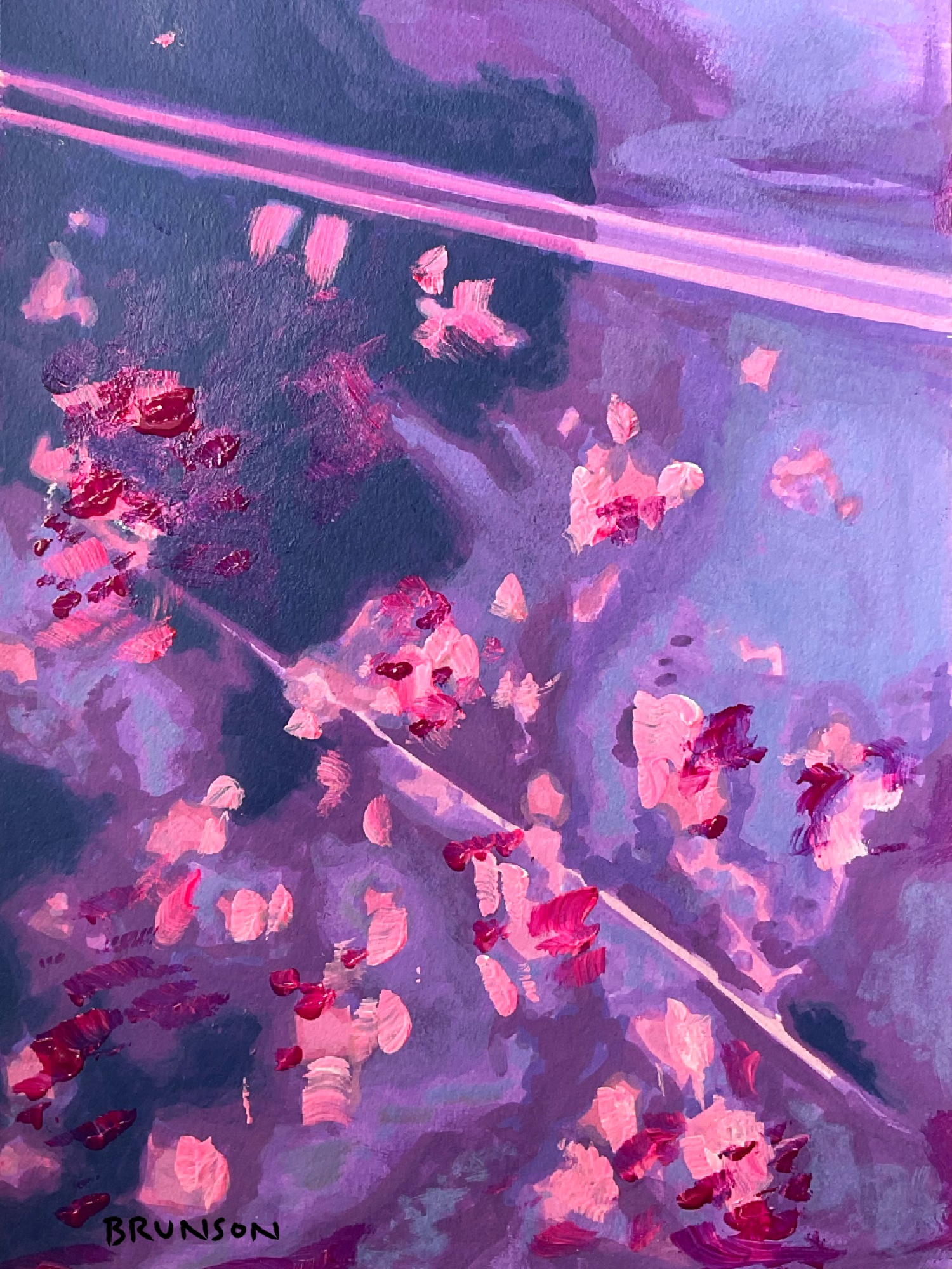 Dreamy Leaves 8x10" Fine Art Print