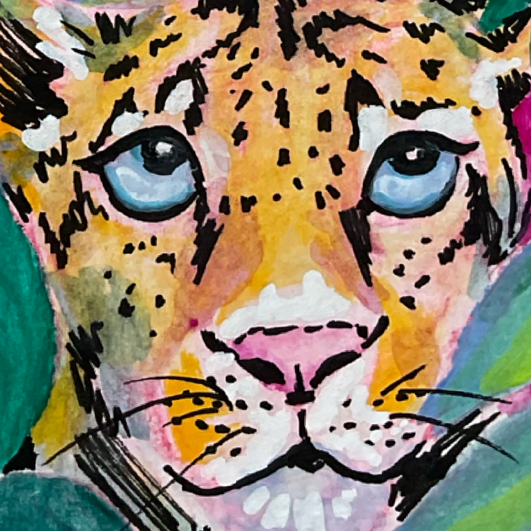 Big Cat #9 Greeting Card - 5x7 – Wholesale Pack of 12
