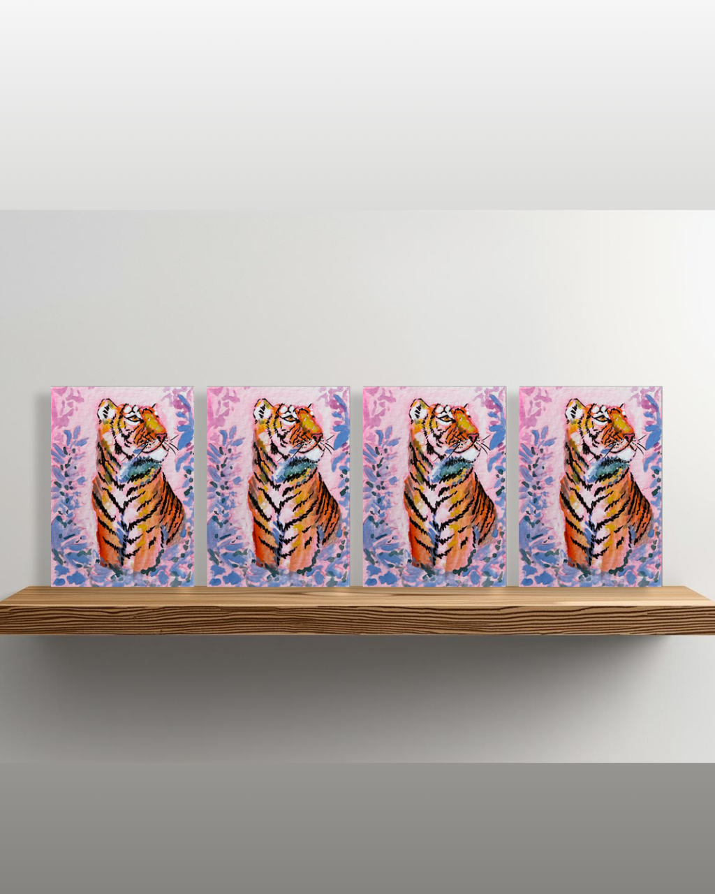 Big Cat #6 Greeting Card - 5x7 – Wholesale Pack of 12