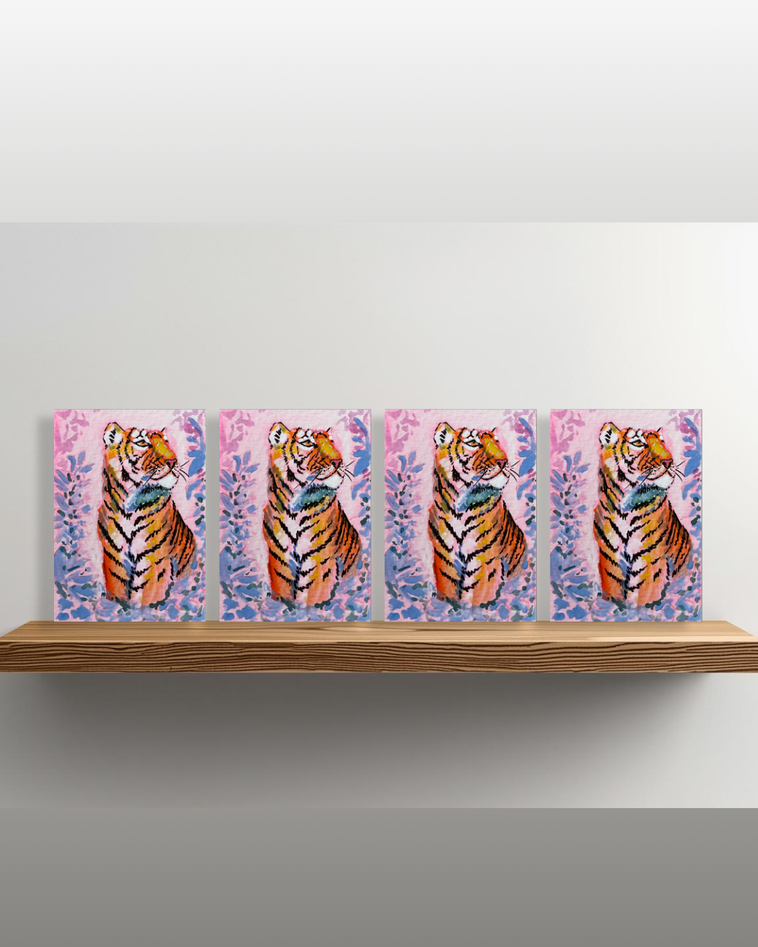 Big Cat #6 Greeting Card - 5x7 – Wholesale Pack of 12