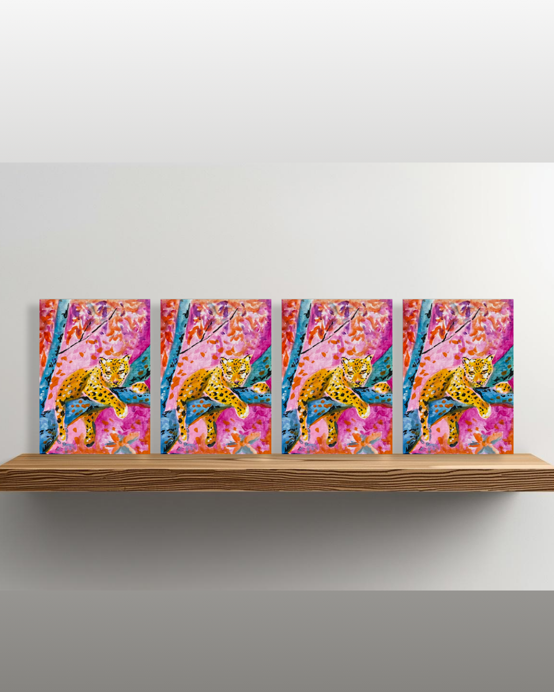 Big Cat #2 Greeting Card - 5x7 – Wholesale Pack of 12