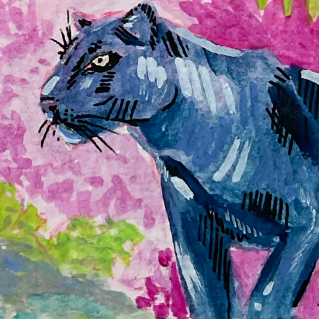 Big Cat #10 Greeting Card - 5x7 – Wholesale Pack of 12