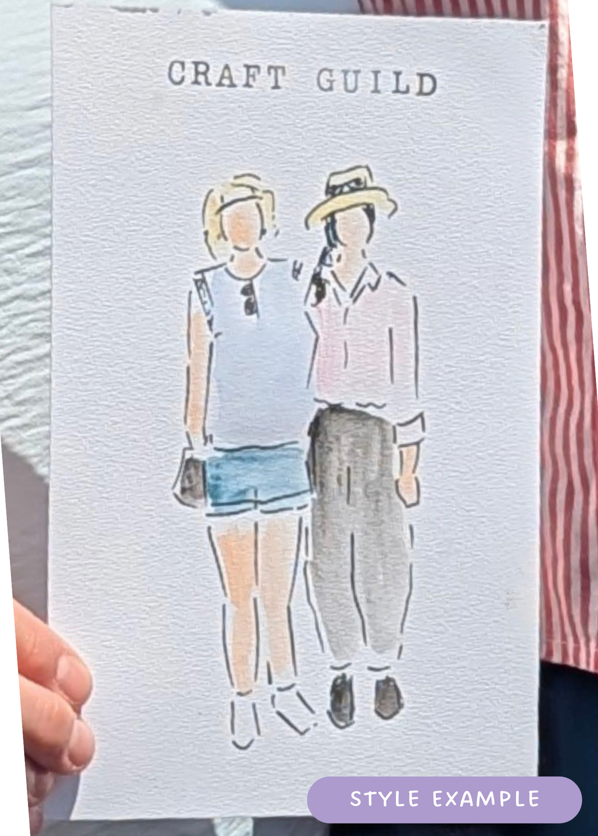 Wedding Guest Illustration Booking - 02/07/2027